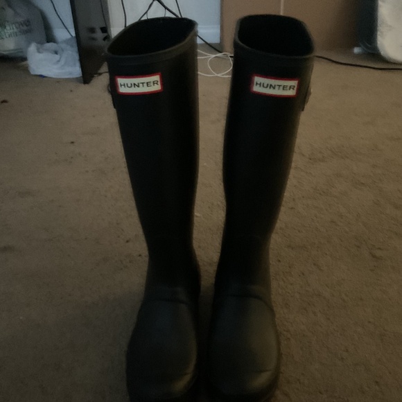 Hunter tall rubber boots - Picture 2 of 5